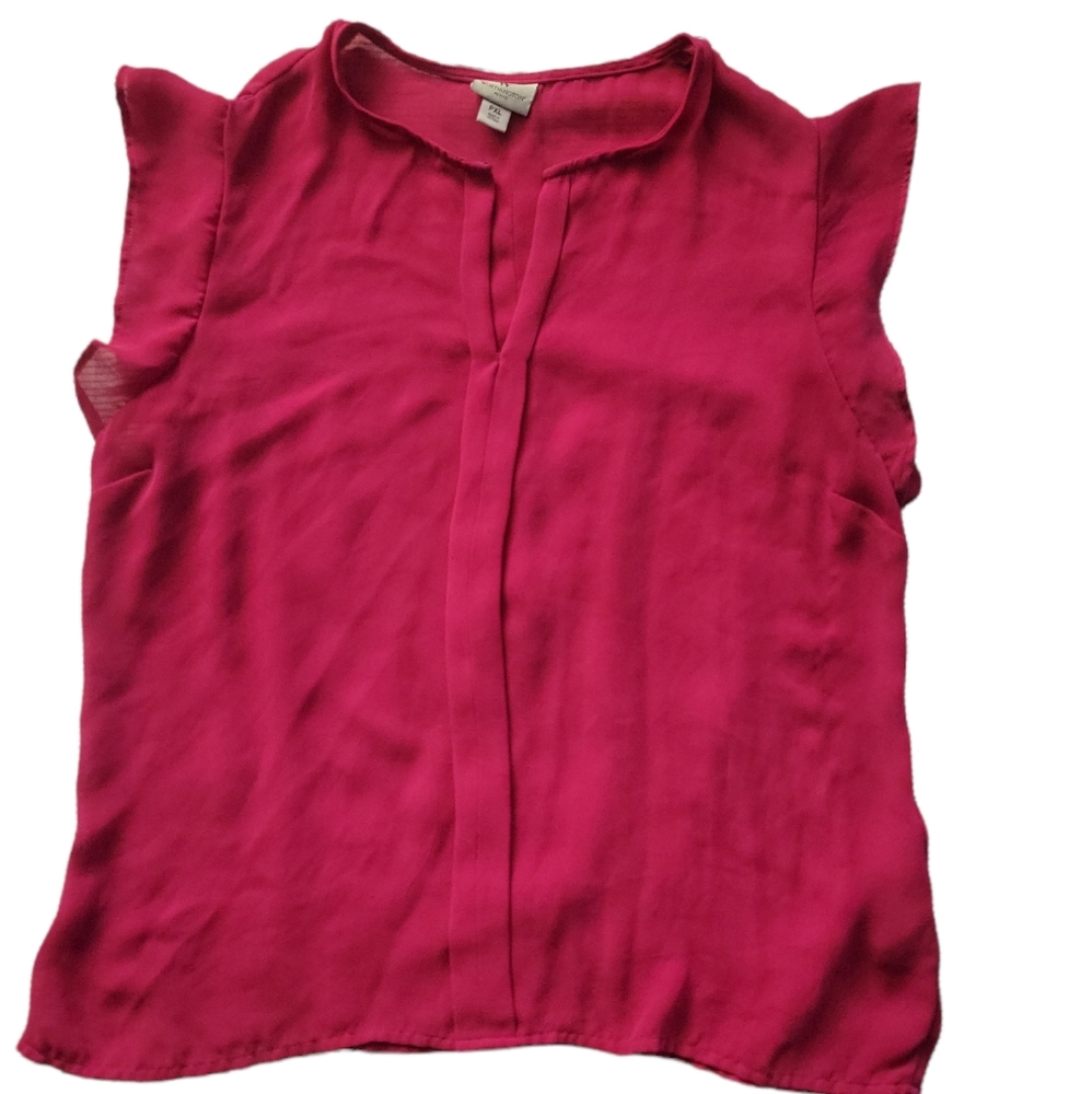 Hot Pink Blouse